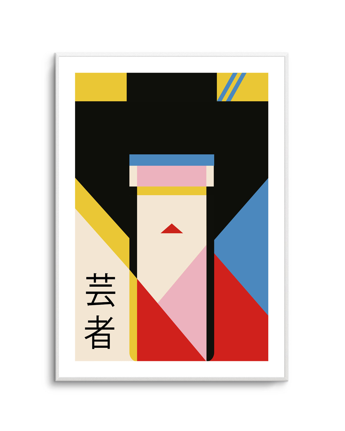 Modern Japanese Geisha by Retrodrome | Art Print