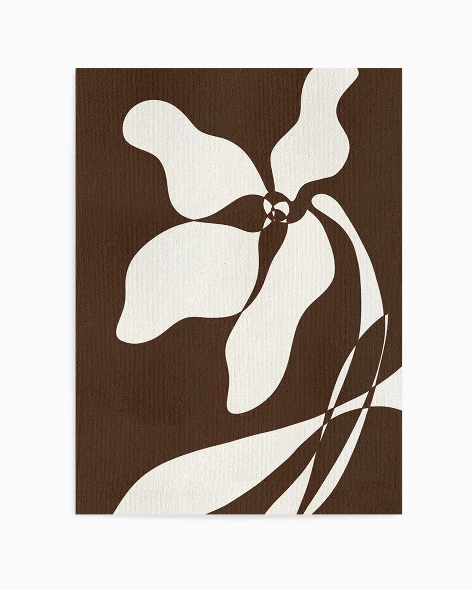 Muted Petals No 5 by Shatha Al Dafai | Art Print from Olive et Oriel where you can shop wallpaper and artworks online