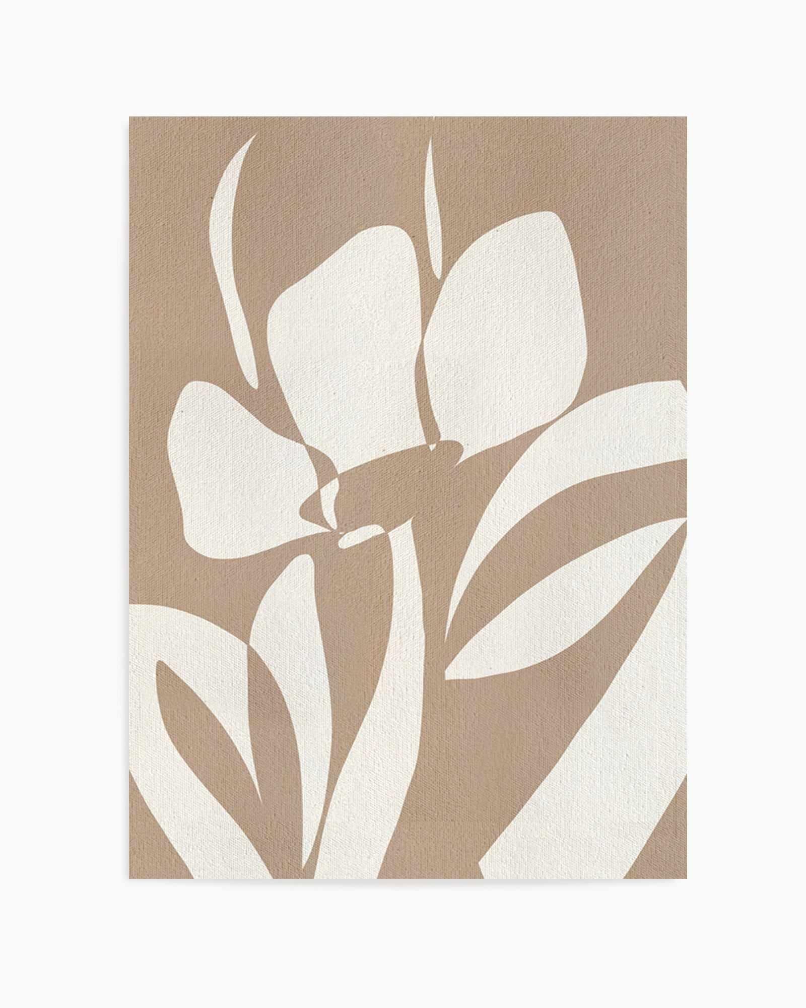 Muted Petals No 3 by Shatha Al Dafai | Art Print from Olive et Oriel where you can shop wallpaper and artworks online