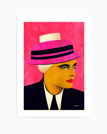 Madame Bourgois By Bo Anderson | Art Print from Olive et Oriel where you can shop wallpaper and artworks online