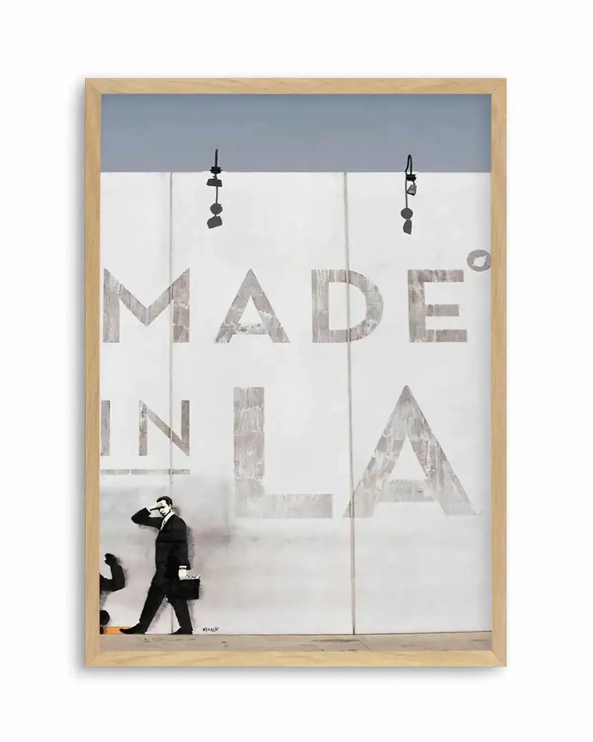 Made In LA Art Print from Olive et Oriel where you can shop wallpaper and artworks online