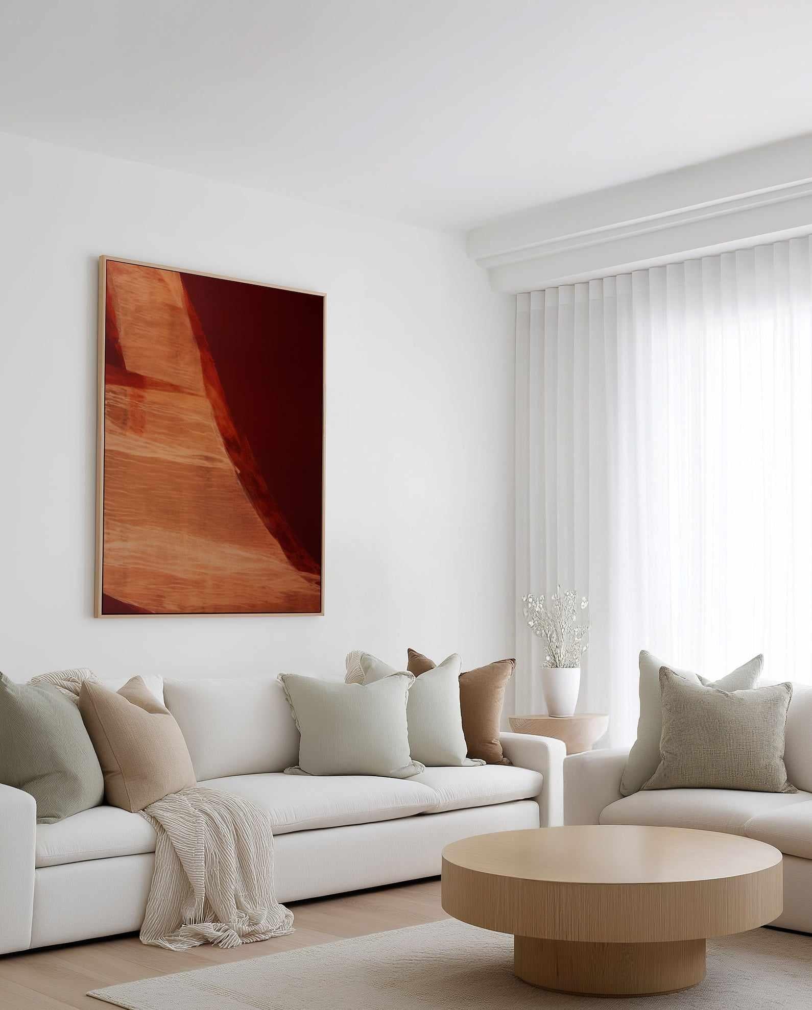 Madra I | Framed Canvas Art Print from Olive et Oriel where you can shop wallpaper and artworks online