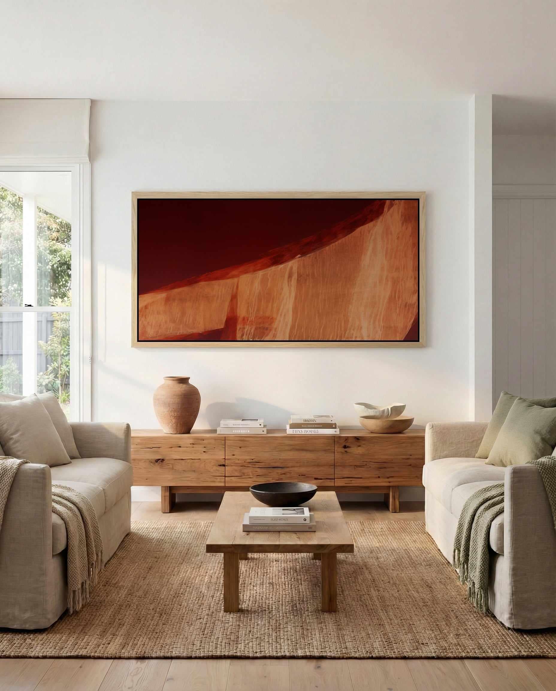 Madra I LS | Panoramic Canvas Art Print from Olive et Oriel where you can shop wallpaper and artworks online