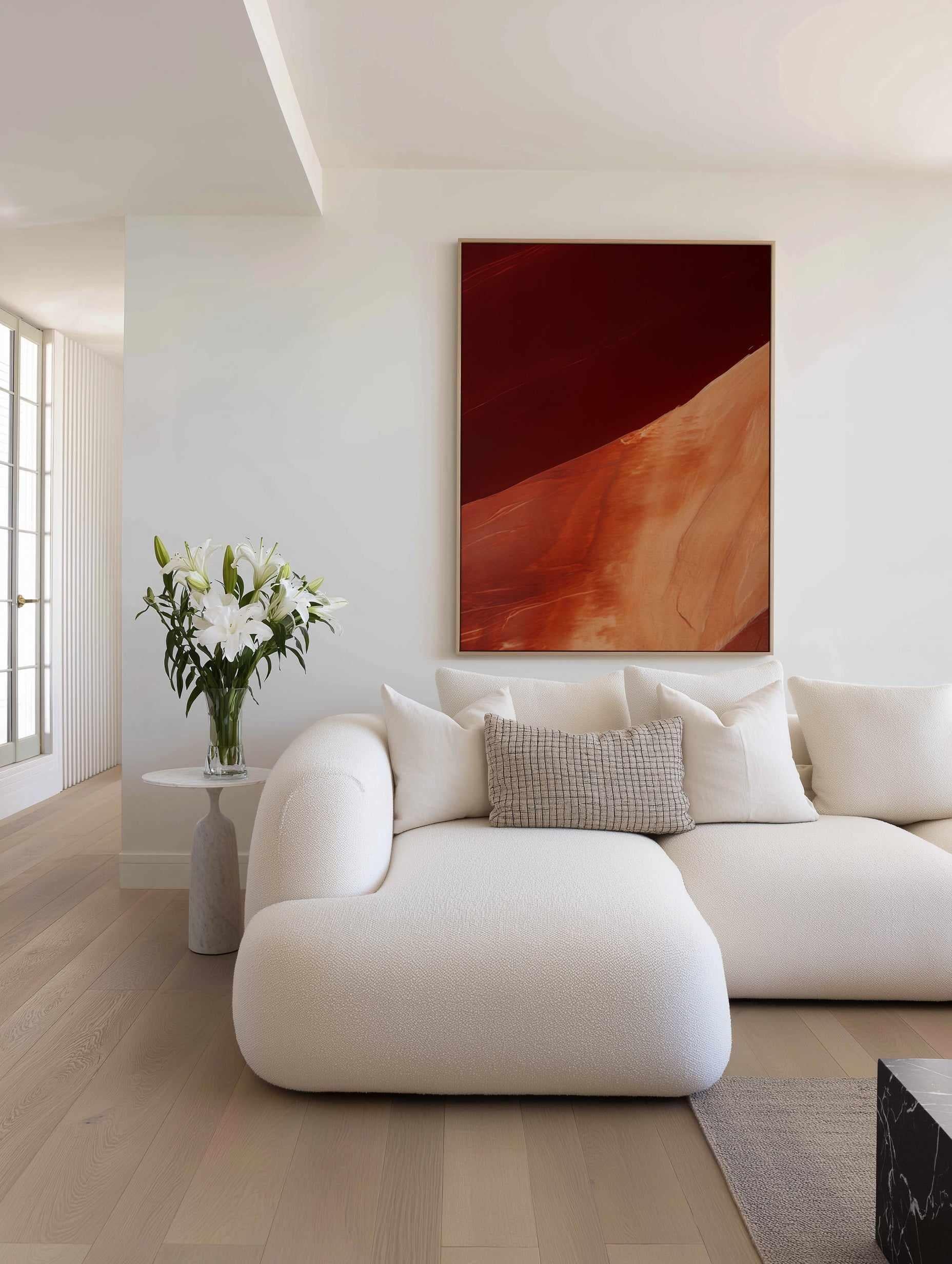 Madra II | Framed Canvas Art Print from Olive et Oriel where you can shop wallpaper and artworks online