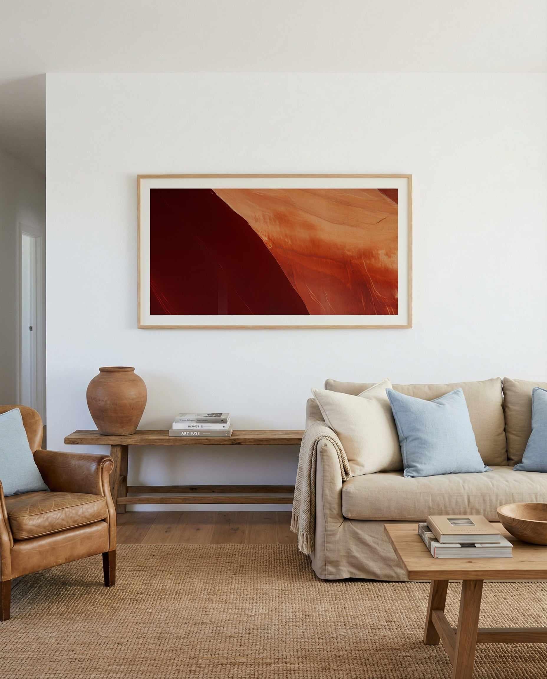 Madra II LS | Panoramic Art Print from Olive et Oriel where you can shop wallpaper and artworks online