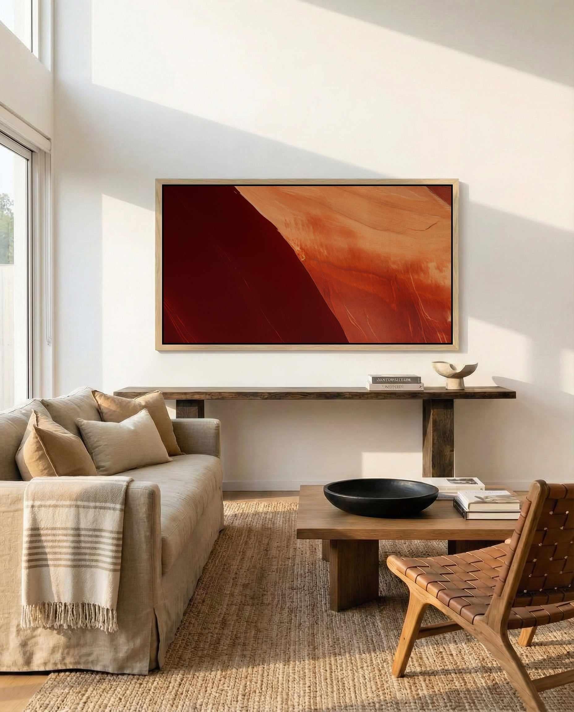 Madra II LS | Panoramic Canvas Art Print from Olive et Oriel where you can shop wallpaper and artworks online