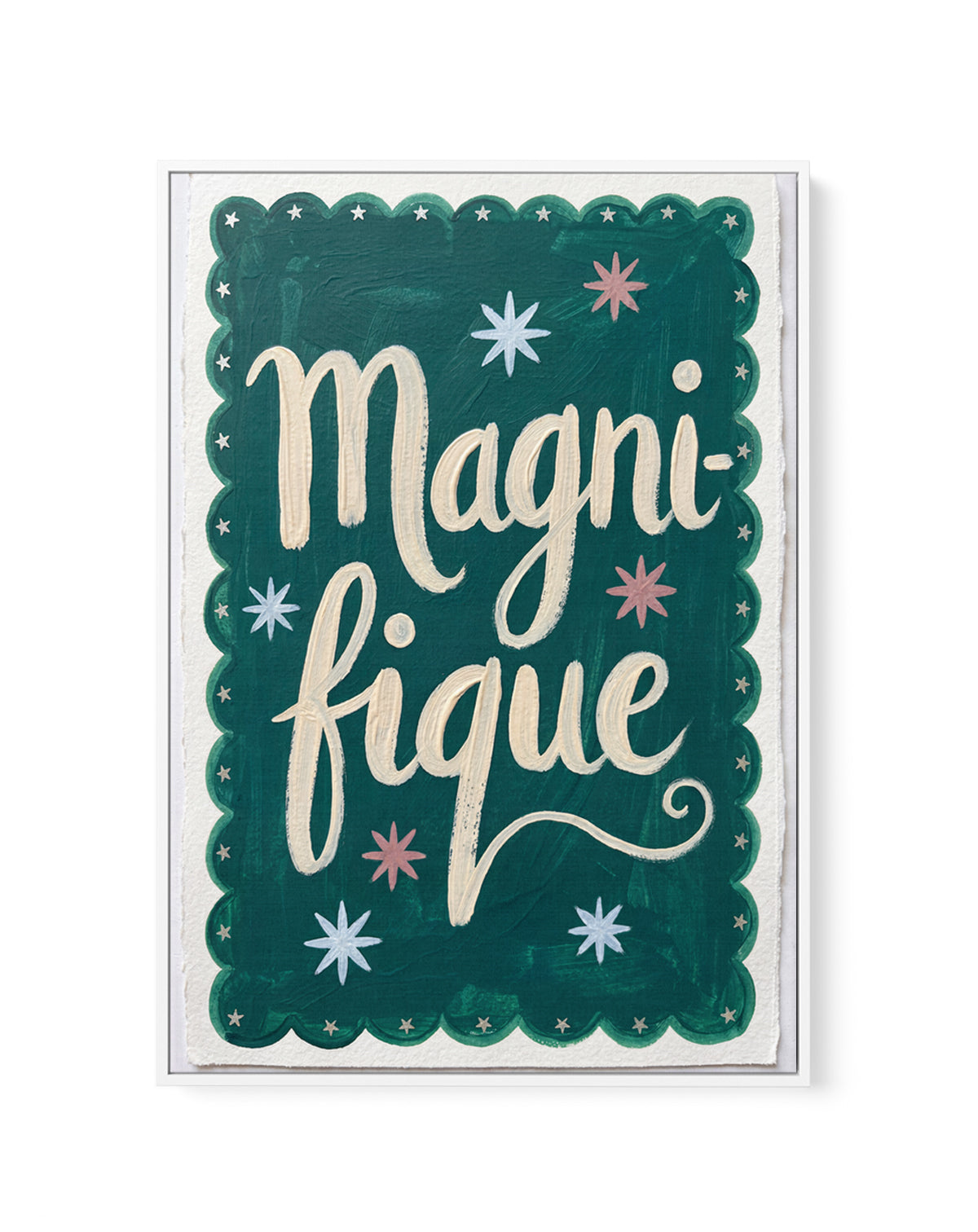 Magnifique | Framed Canvas Art Print