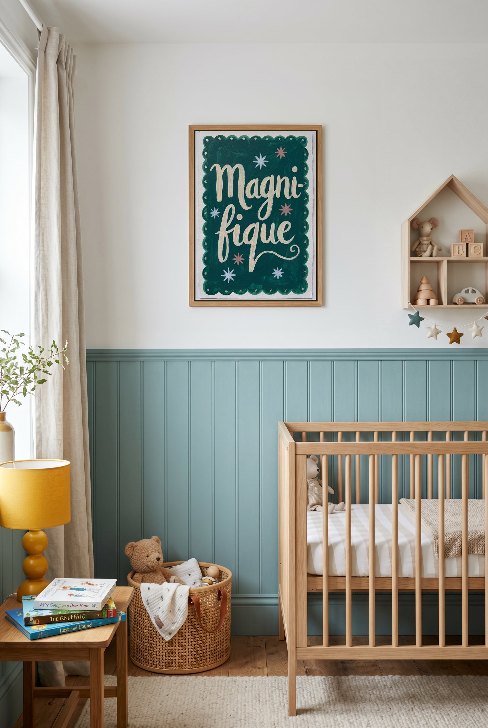 Magnifique | Framed Canvas Art Print