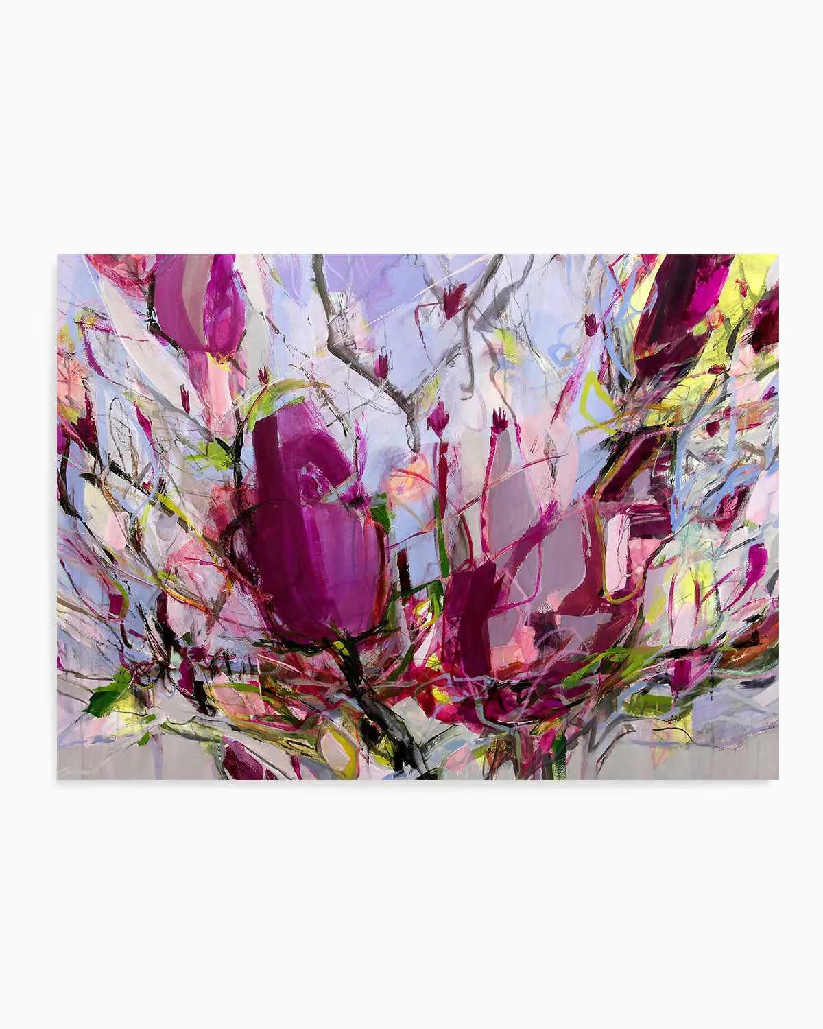 Magnolia Blossoms by Kati Bujna Art Print from Olive et Oriel where you can shop wallpaper and artworks online