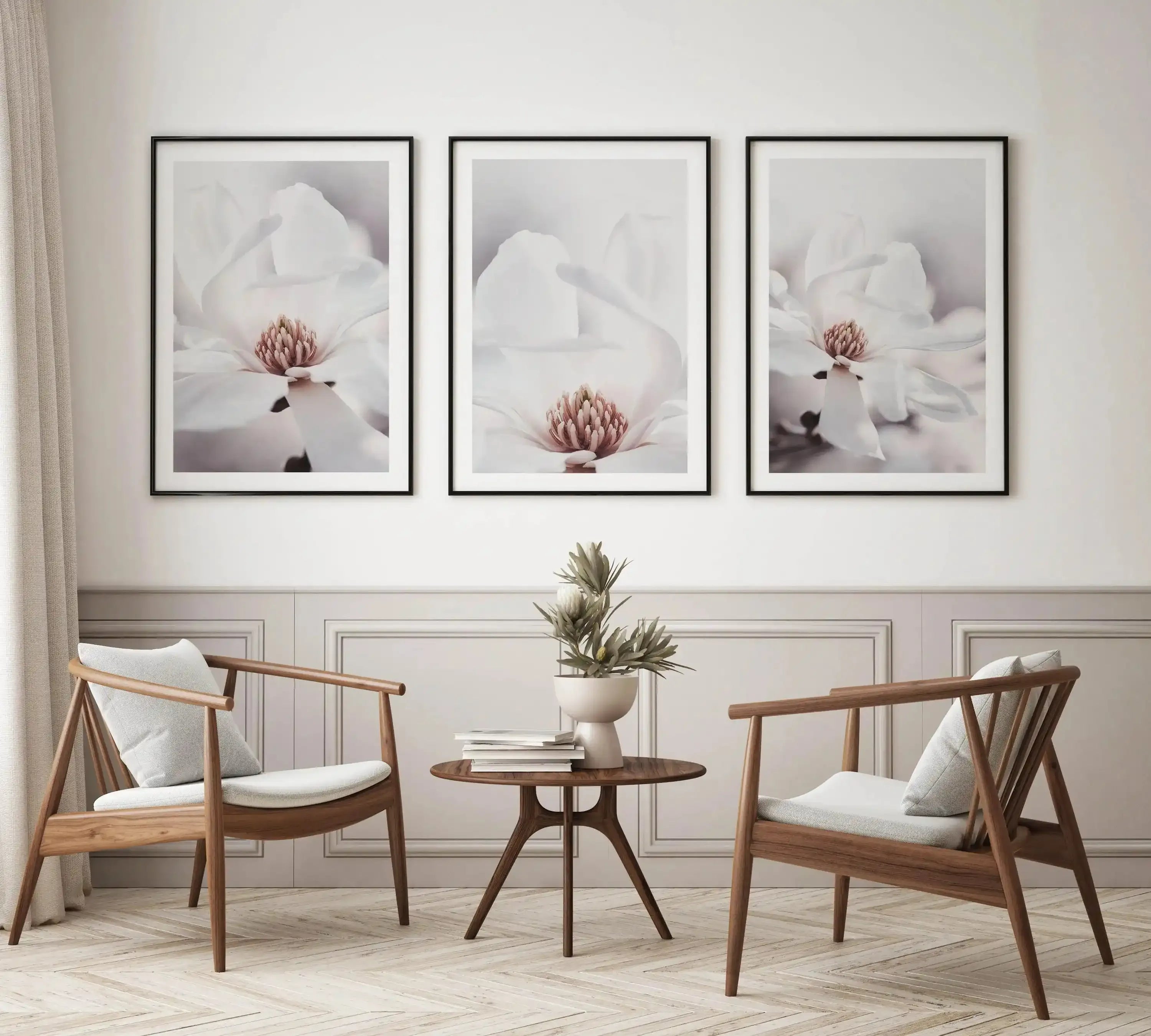 White Magnolia II Art Print-PRINT-Olive et Oriel-Olive et Oriel-Buy-Australian-Art-Prints-Online-with-Olive-et-Oriel-Your-Artwork-Specialists-Austrailia-Decorate-With-Coastal-Photo-Wall-Art-Prints-From-Our-Beach-House-Artwork-Collection-Fine-Poster-and-Framed-Artwork
