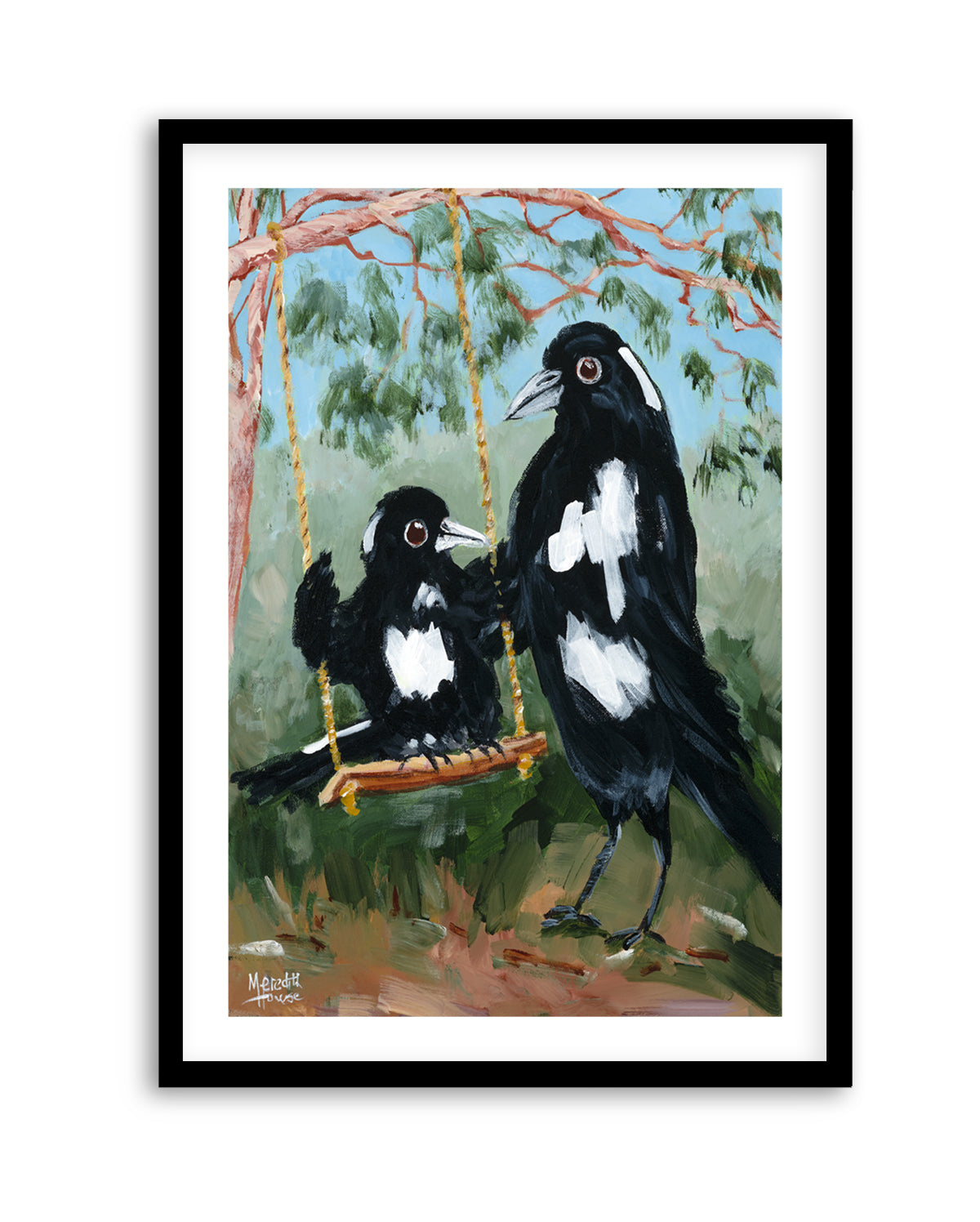 Magpie Swing by Meredith Howse | Art Print