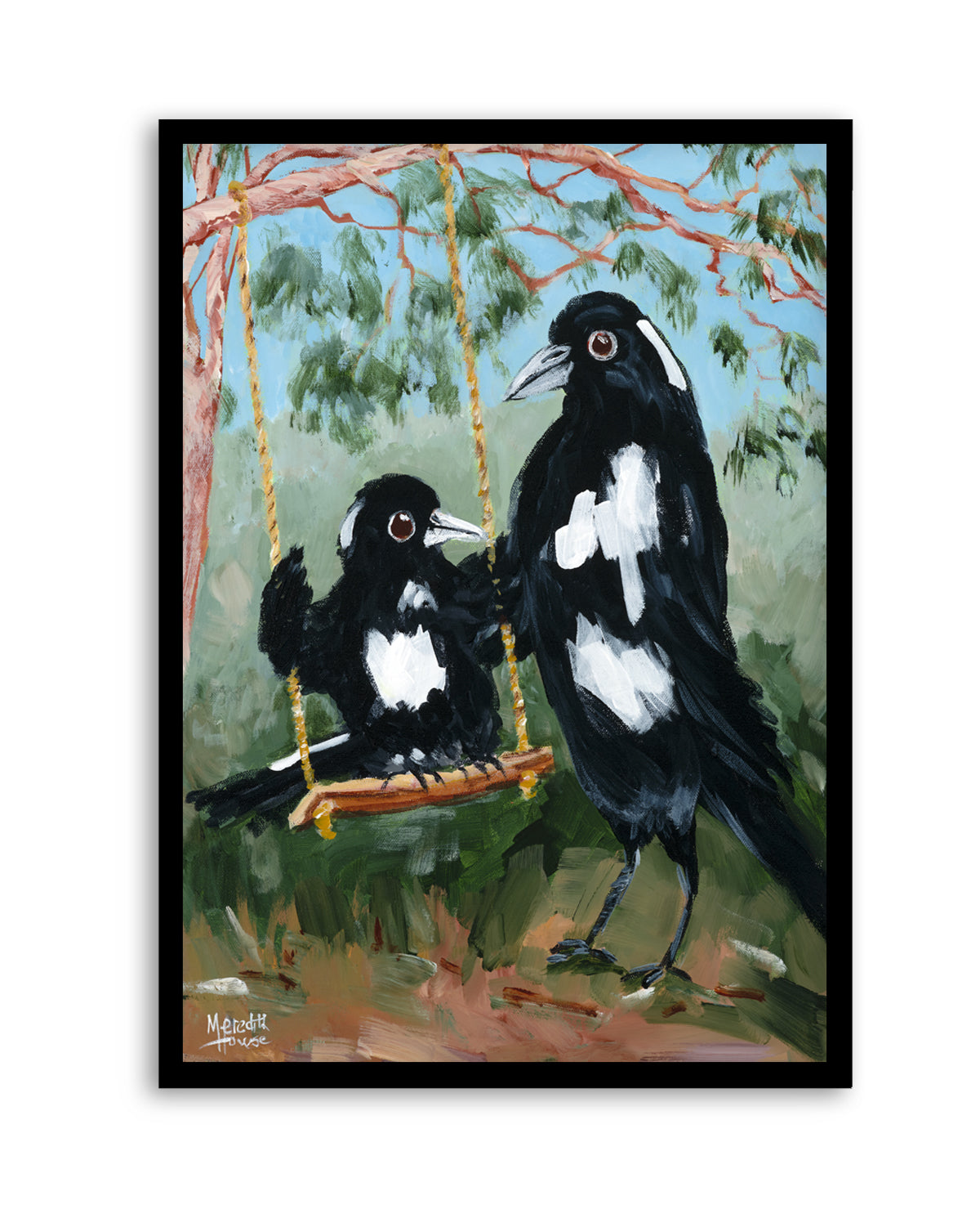 Magpie Swing by Meredith Howse | Art Print
