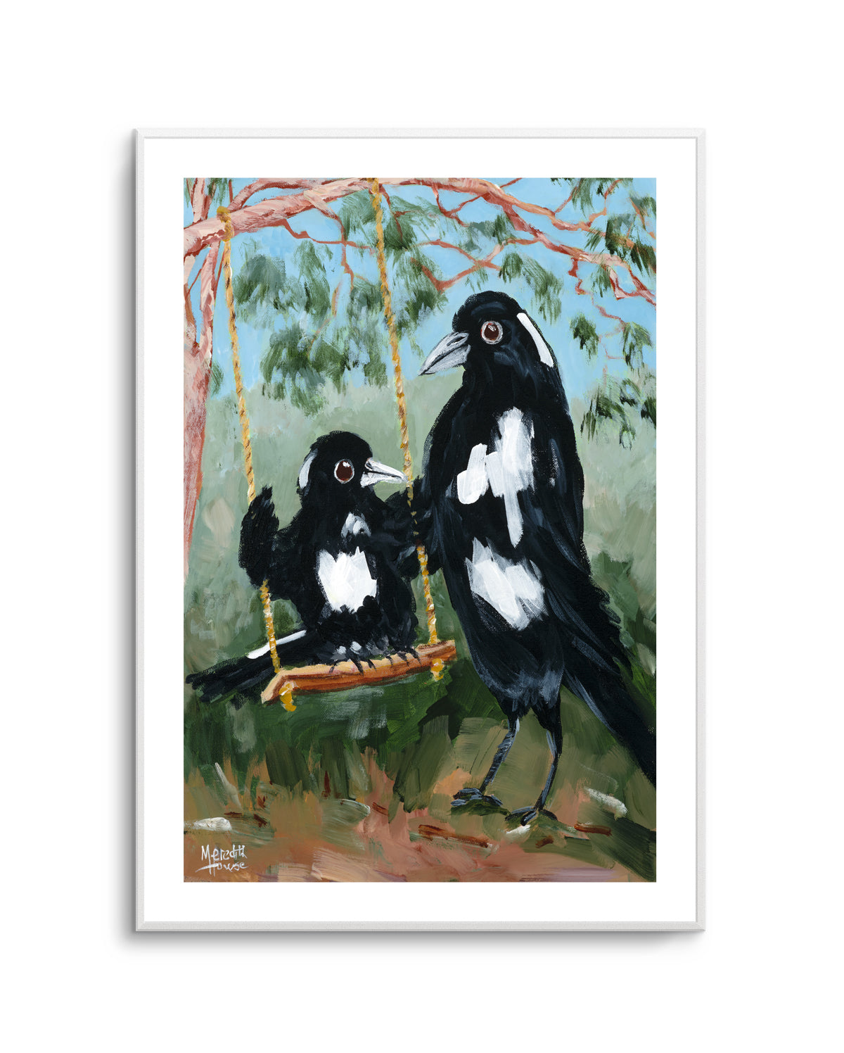 Magpie Swing by Meredith Howse | Art Print