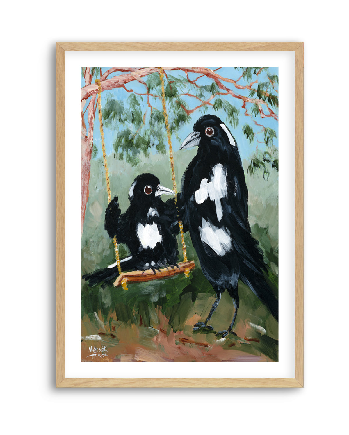 Magpie Swing by Meredith Howse | Art Print