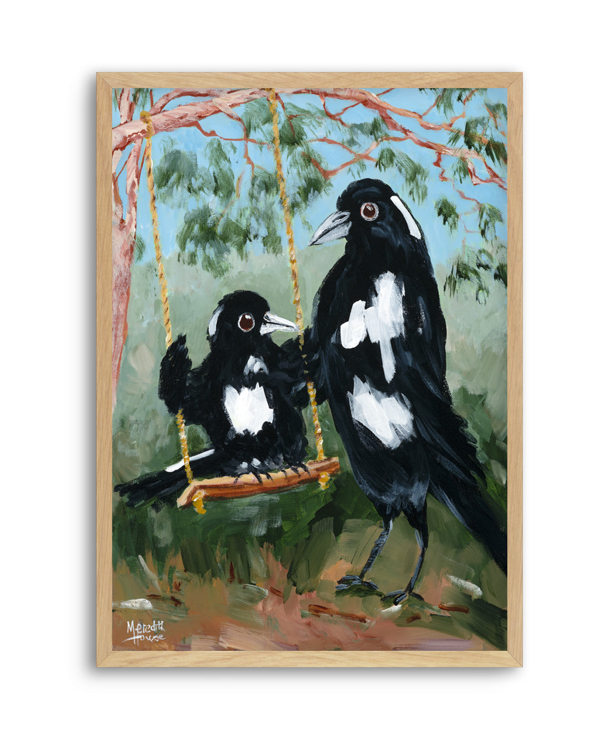 Magpie Swing by Meredith Howse | Art Print