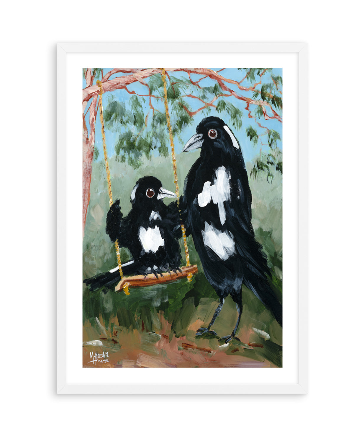 Magpie Swing by Meredith Howse | Art Print