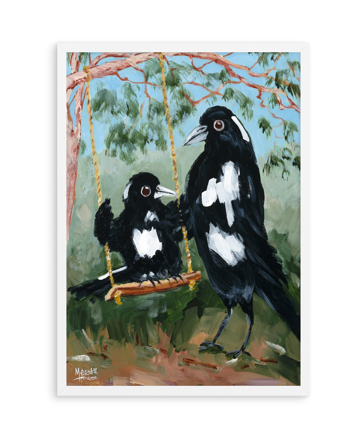 Magpie Swing by Meredith Howse | Art Print