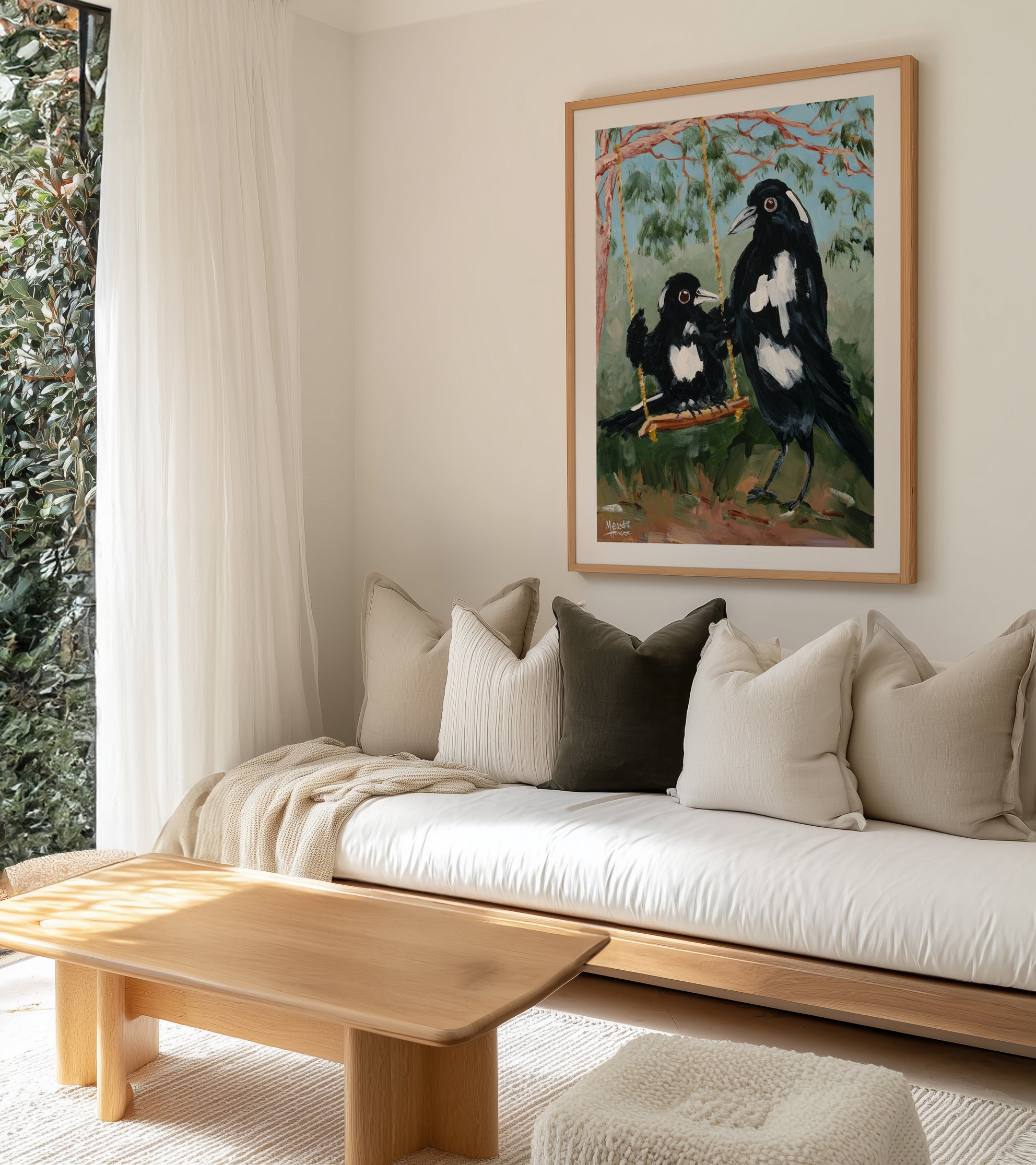 Magpie Swing by Meredith Howse | Art Print