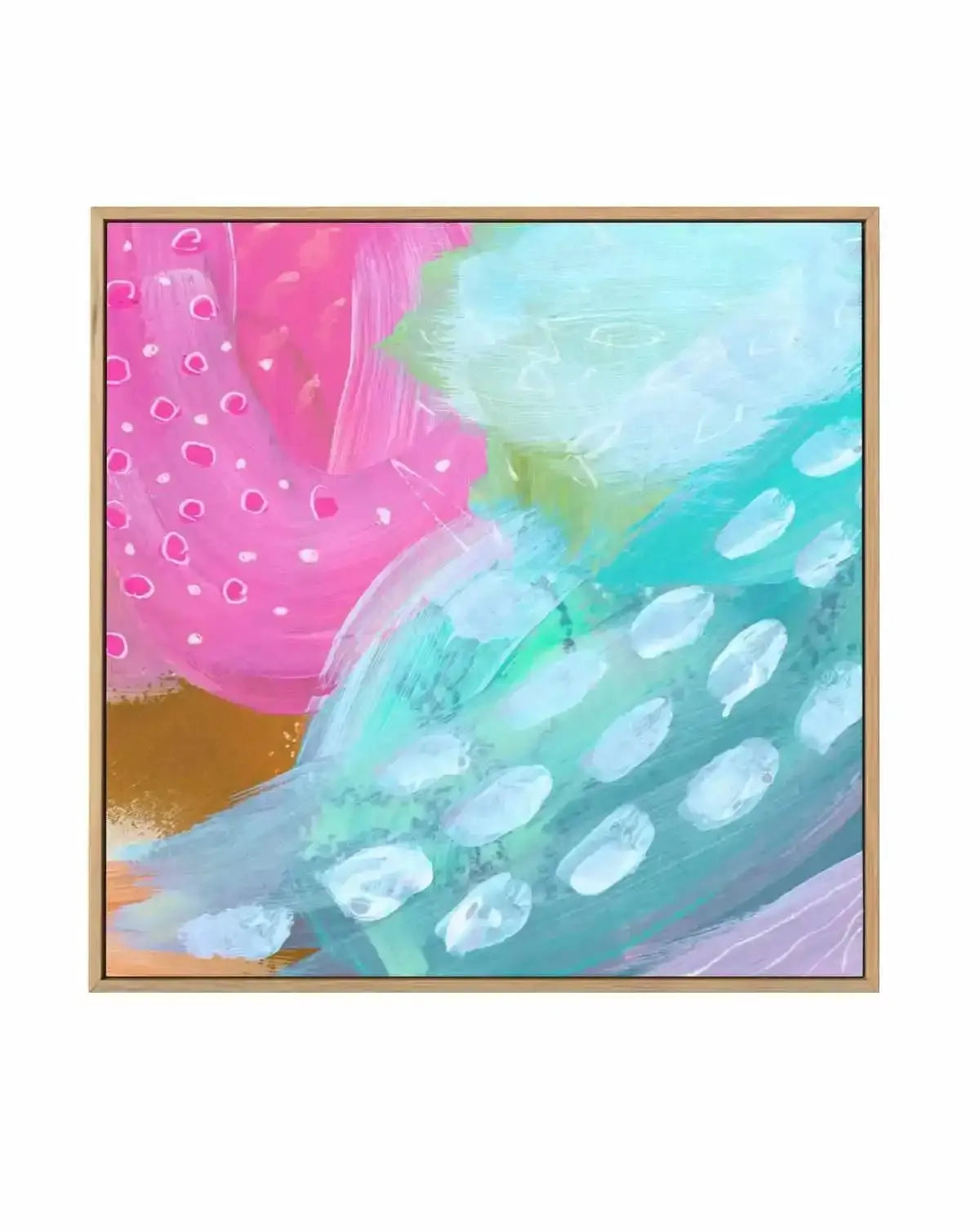 Mahli I SQ | Framed Canvas Art Print from Olive et Oriel where you can shop wallpaper and artworks online