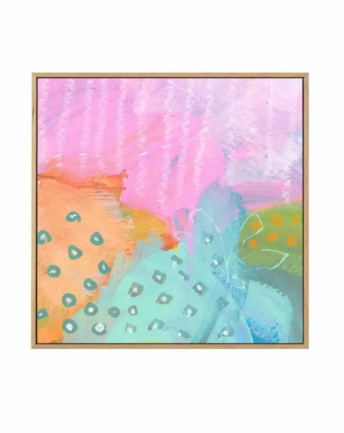 Mahli II SQ | Framed Canvas Art Print from Olive et Oriel where you can shop wallpaper and artworks online