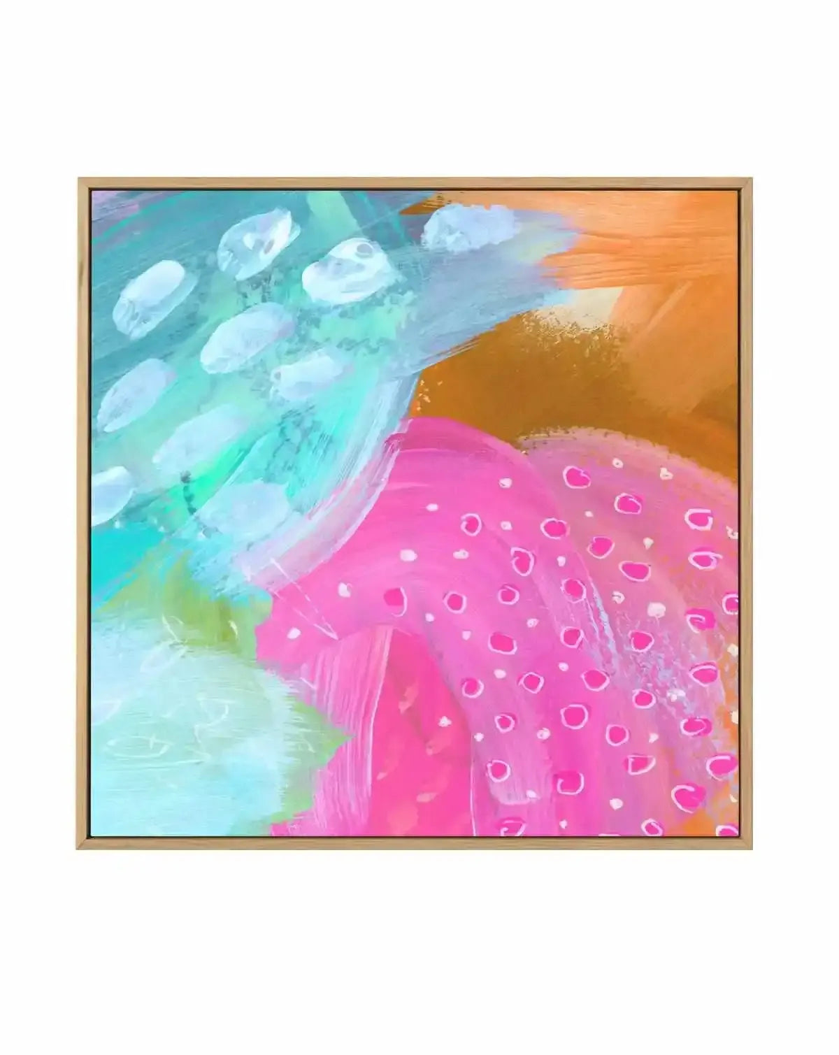 Mahli III SQ | Framed Canvas Art Print from Olive et Oriel where you can shop wallpaper and artworks online