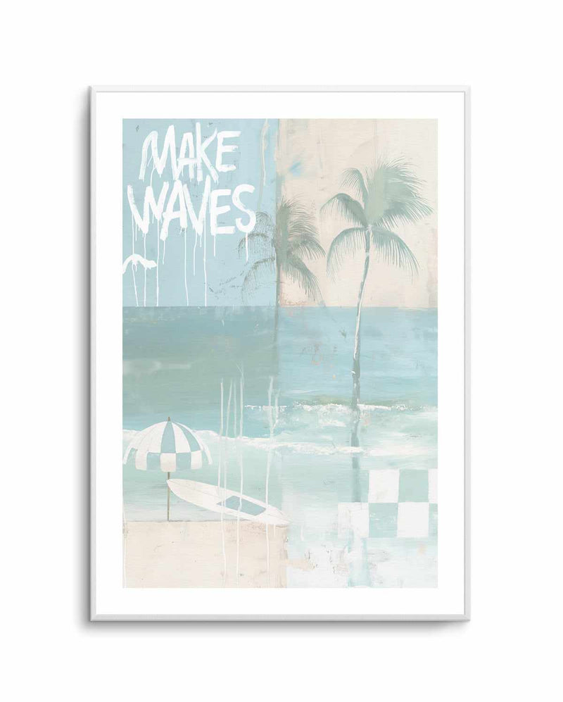 Make Waves | Art Print from Olive et Oriel where you can shop wallpaper and artworks online
