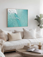 Mal Rider, Bondi | Framed Canvas Art Print