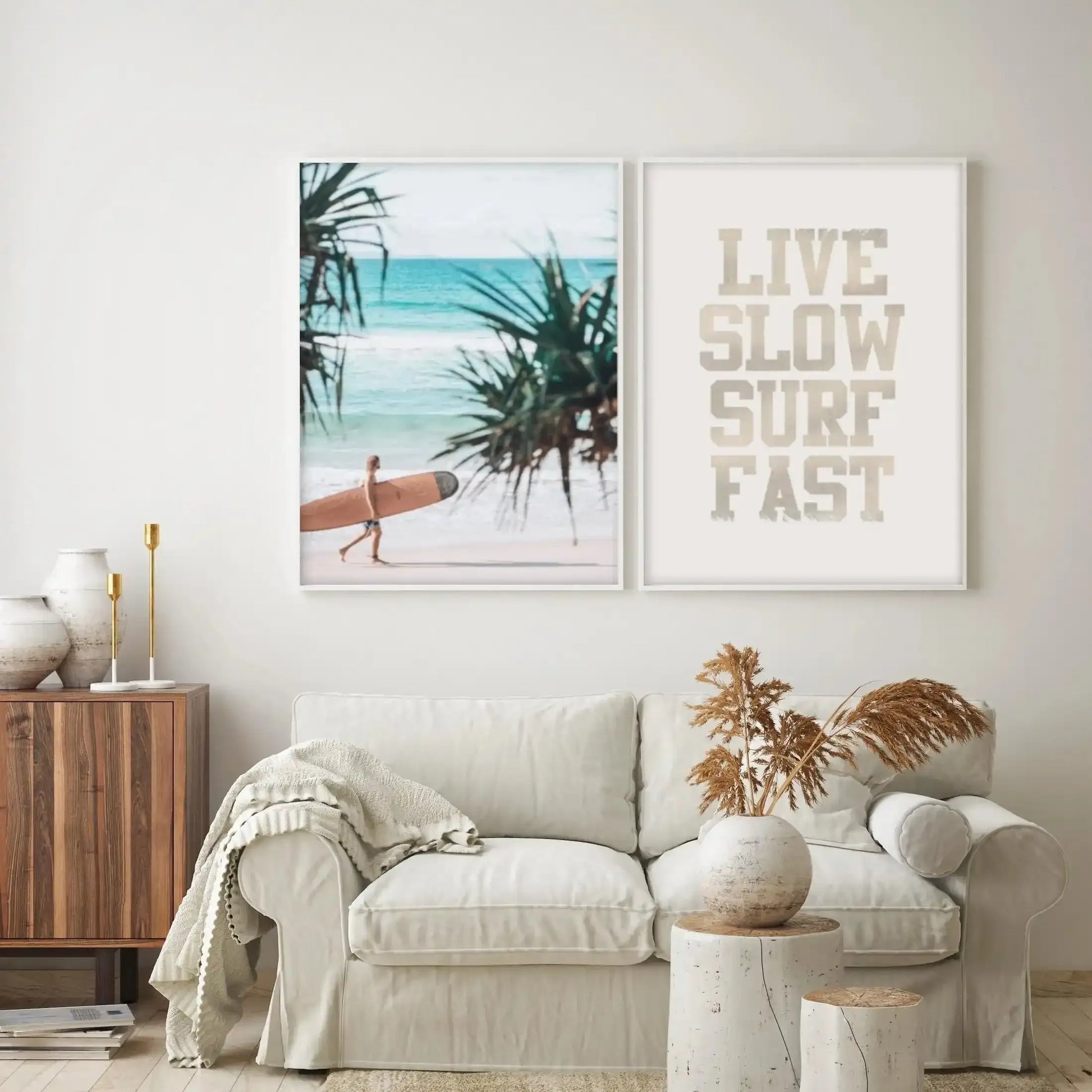 Mal Rider | Wategos Art Print-PRINT-Olive et Oriel-Olive et Oriel-Buy-Australian-Art-Prints-Online-with-Olive-et-Oriel-Your-Artwork-Specialists-Austrailia-Decorate-With-Coastal-Photo-Wall-Art-Prints-From-Our-Beach-House-Artwork-Collection-Fine-Poster-and-Framed-Artwork