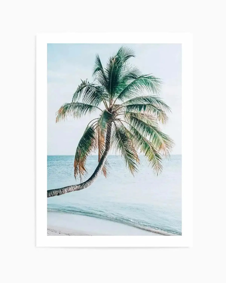 Maldivian Palm I Art Print from Olive et Oriel where you can shop wallpaper and artworks online