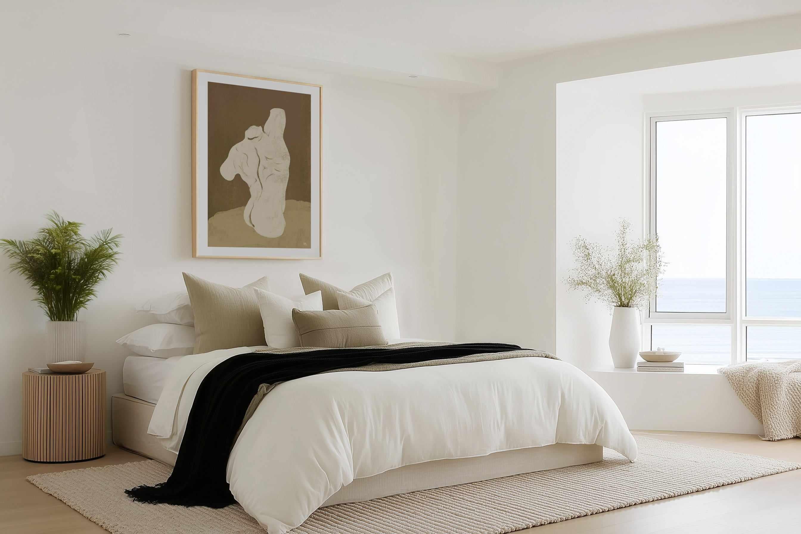 Male Torso by Marco Marella | Art Print from Olive et Oriel where you can shop wallpaper and artworks online