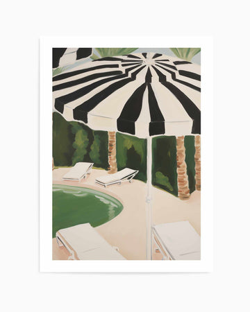 Malibu Chateau II | Art Print from Olive et Oriel where you can shop wallpaper and artworks online