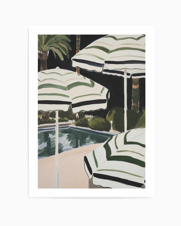 Malibu Chateau III | Art Print from Olive et Oriel where you can shop wallpaper and artworks online