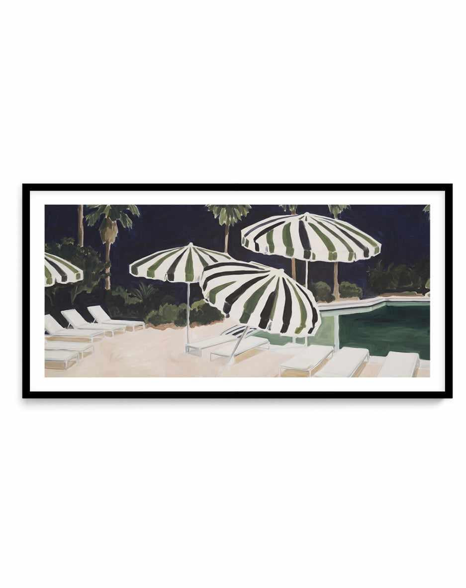 Malibu Chateau LS | Panoramic Art Print from Olive et Oriel where you can shop wallpaper and artworks online