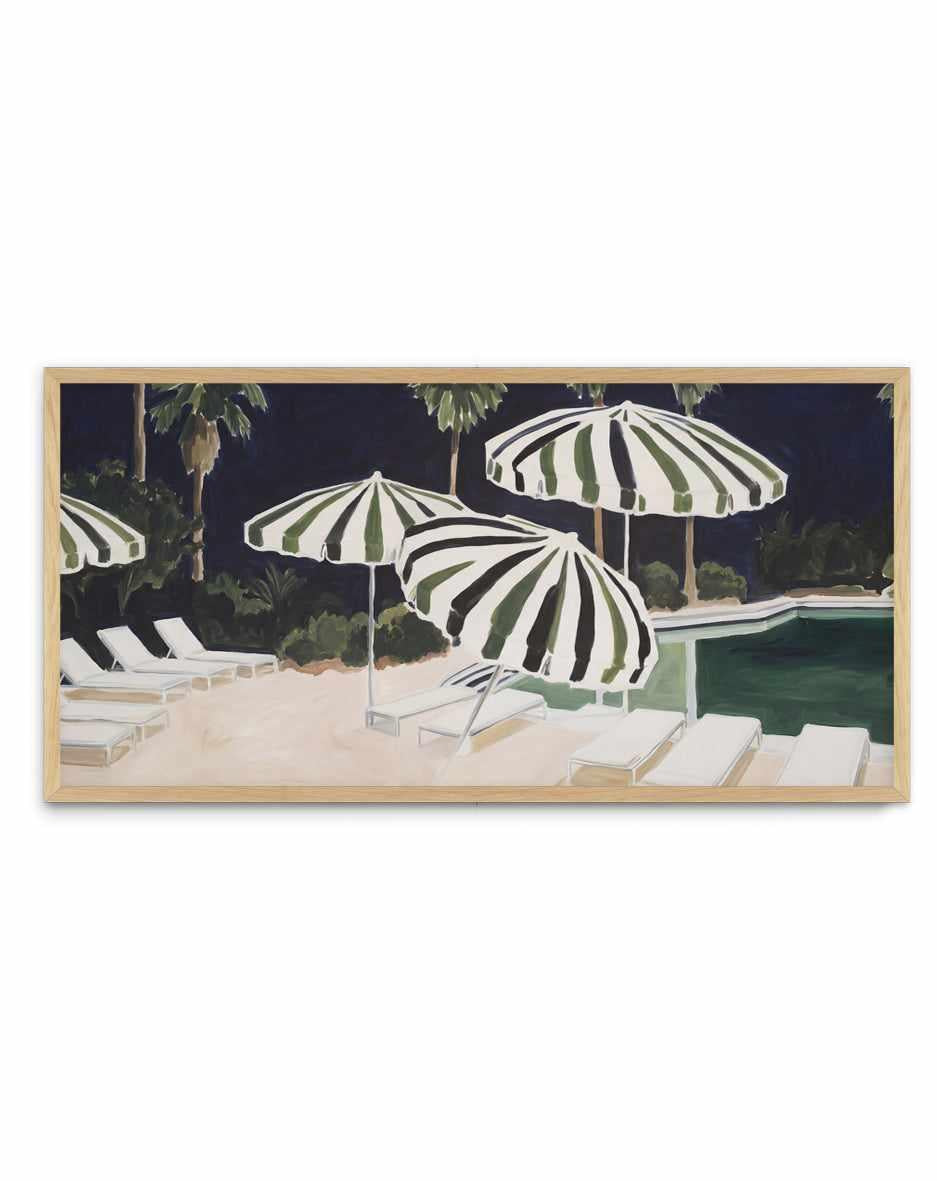 Malibu Chateau LS | Panoramic Art Print from Olive et Oriel where you can shop wallpaper and artworks online