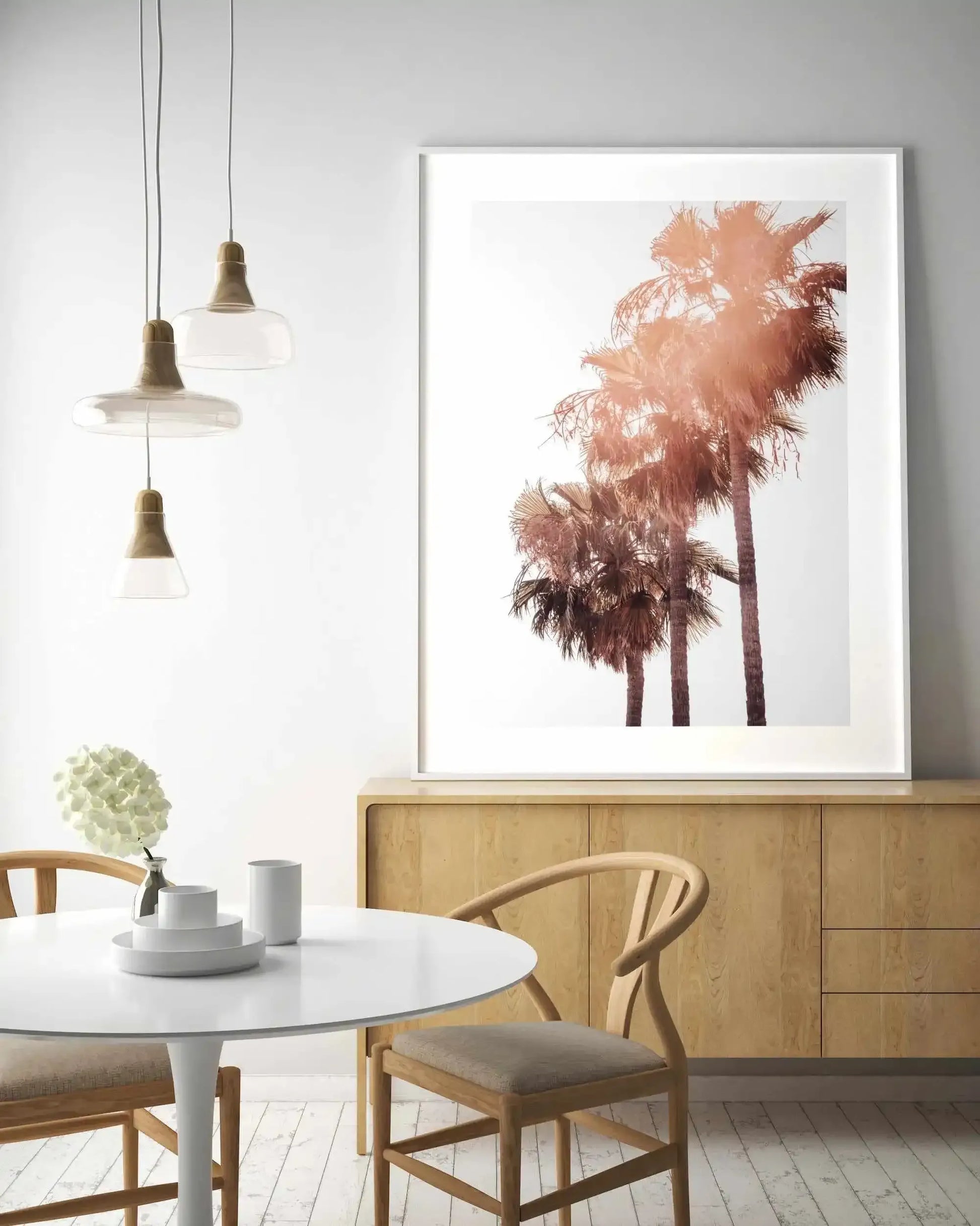 Malibu Palms | PT Art Print-PRINT-Olive et Oriel-Olive et Oriel-Buy-Australian-Art-Prints-Online-with-Olive-et-Oriel-Your-Artwork-Specialists-Austrailia-Decorate-With-Coastal-Photo-Wall-Art-Prints-From-Our-Beach-House-Artwork-Collection-Fine-Poster-and-Framed-Artwork