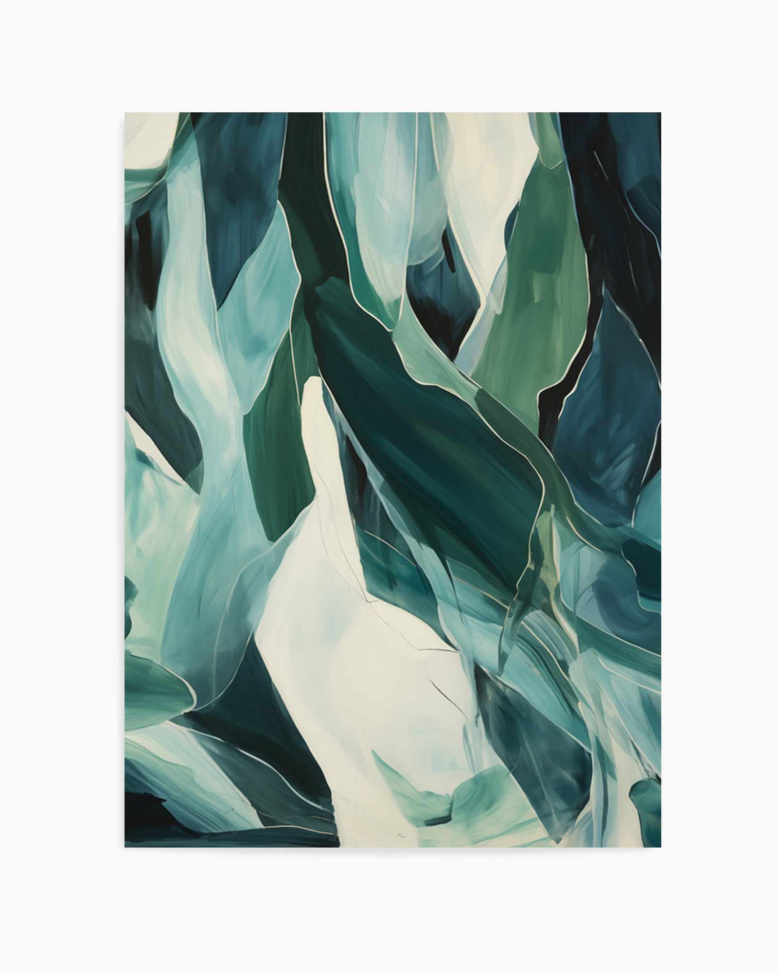 Malibu Seaglass I | Art Print from Olive et Oriel where you can shop wallpaper and artworks online