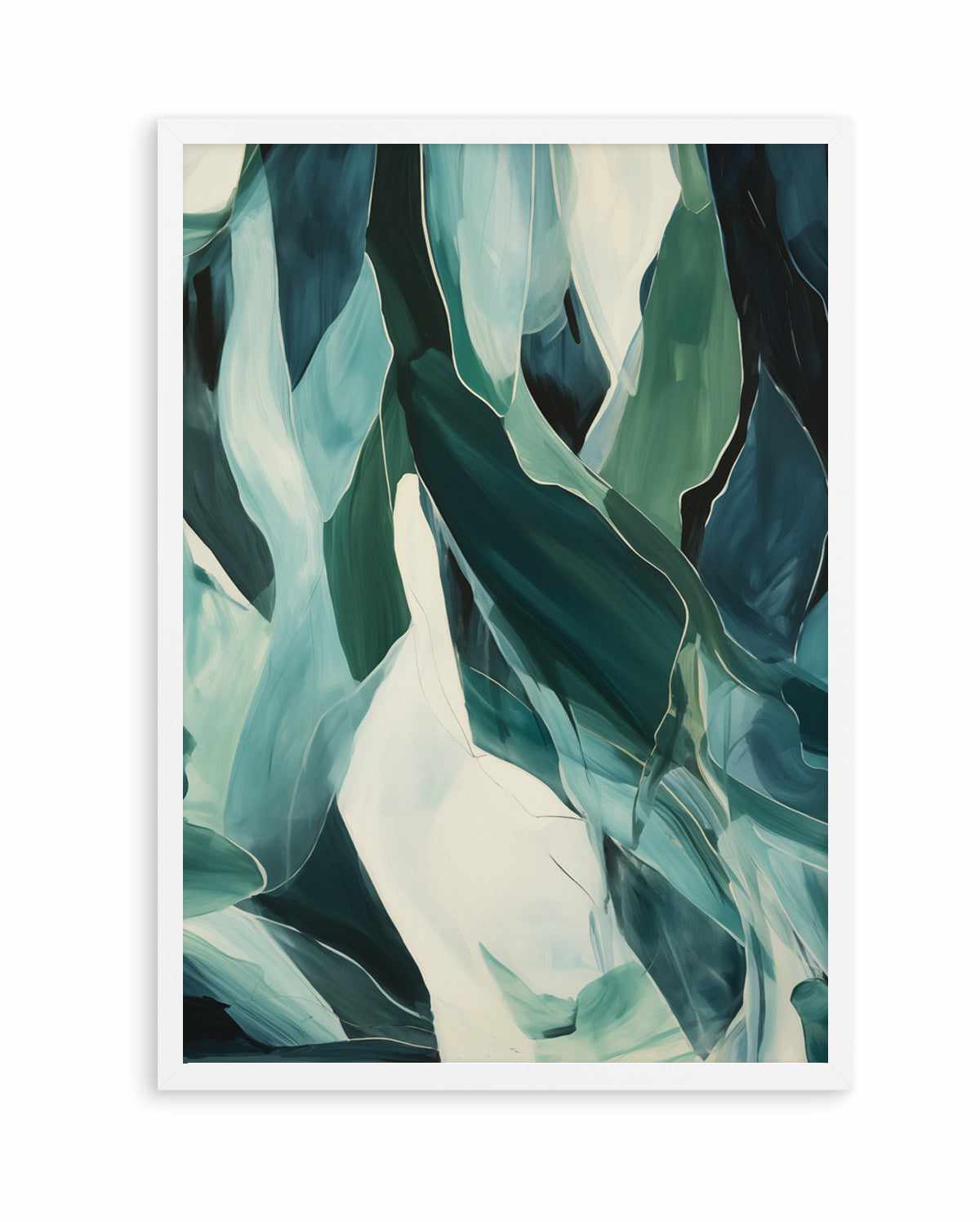 Malibu Seaglass I | Art Print from Olive et Oriel where you can shop wallpaper and artworks online