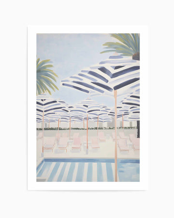 Malibu summer | Art Print from Olive et Oriel where you can shop wallpaper and artworks online