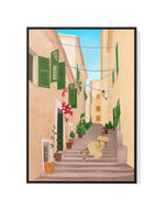 Mallorca By Petra Lizde | Framed Canvas Art Print