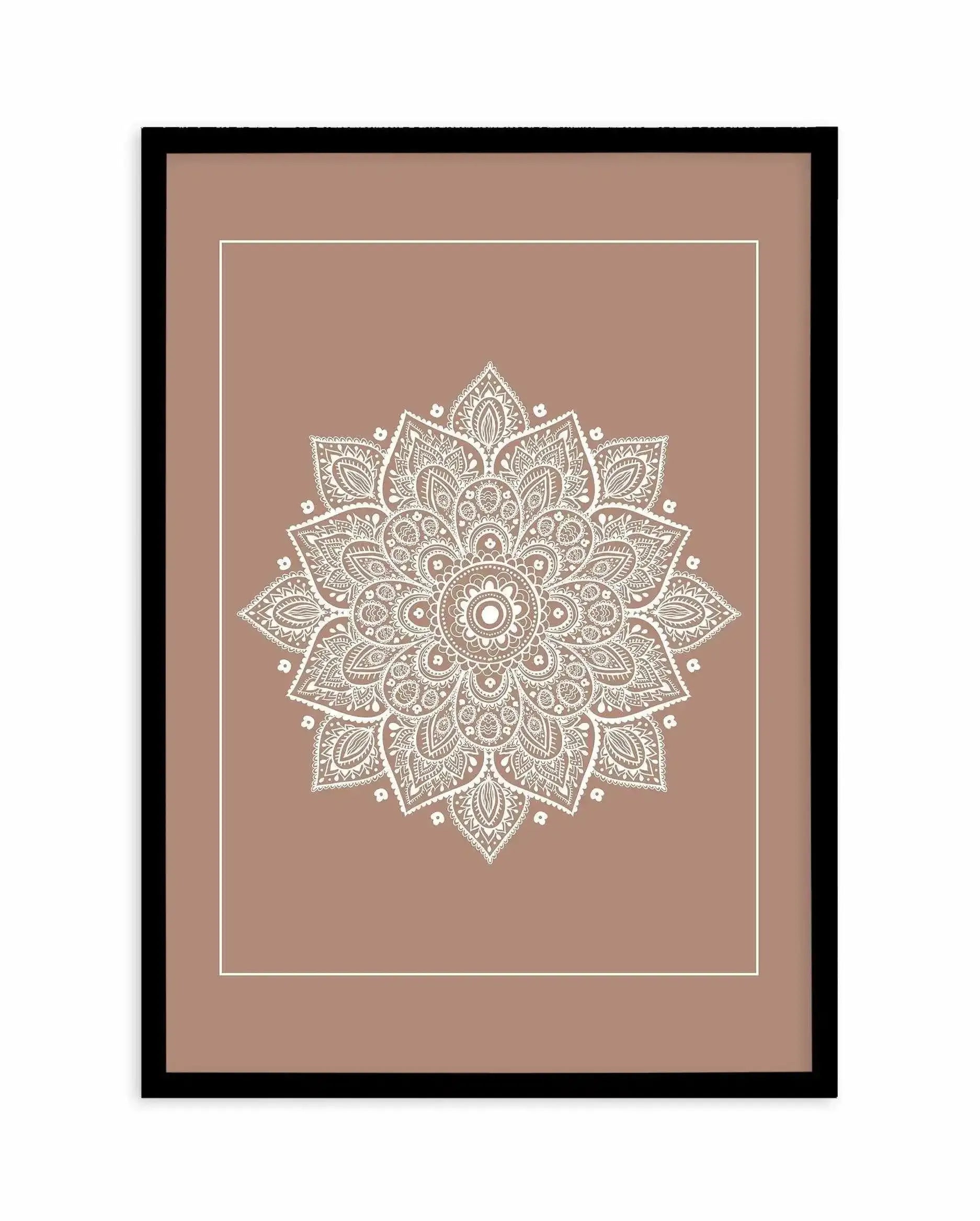 Mandala | Sienna Art Print-Buy-Bohemian-Wall-Art-Print-And-Boho-Pictures-from-Olive-et-Oriel-Bohemian-Wall-Art-Print-And-Boho-Pictures-And-Also-Boho-Abstract-Art-Paintings-On-Canvas-For-A-Girls-Bedroom-Wall-Decor-Collection-of-Boho-Style-Feminine-Art-Poster-and-Framed-Artwork-Update-Your-Home-Decorating-Style-With-These-Beautiful-Wall-Art-Prints-Australia
