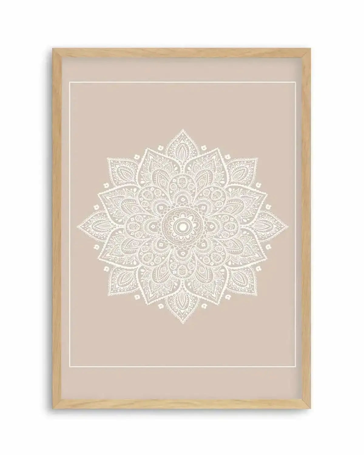 Mandala | Nude Art Print from Olive et Oriel where you can shop wallpaper and artworks online