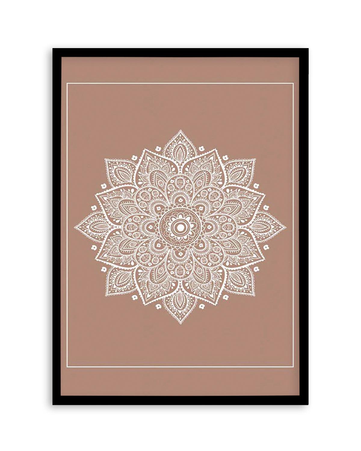 Mandala | Sienna Art Print