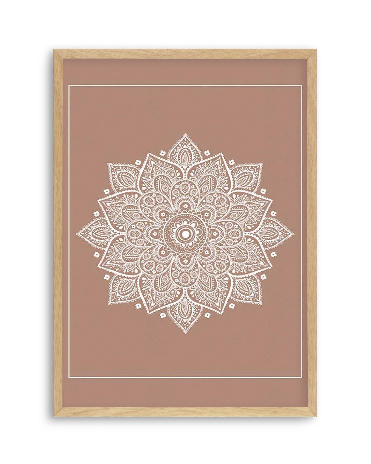 Mandala | Sienna Art Print