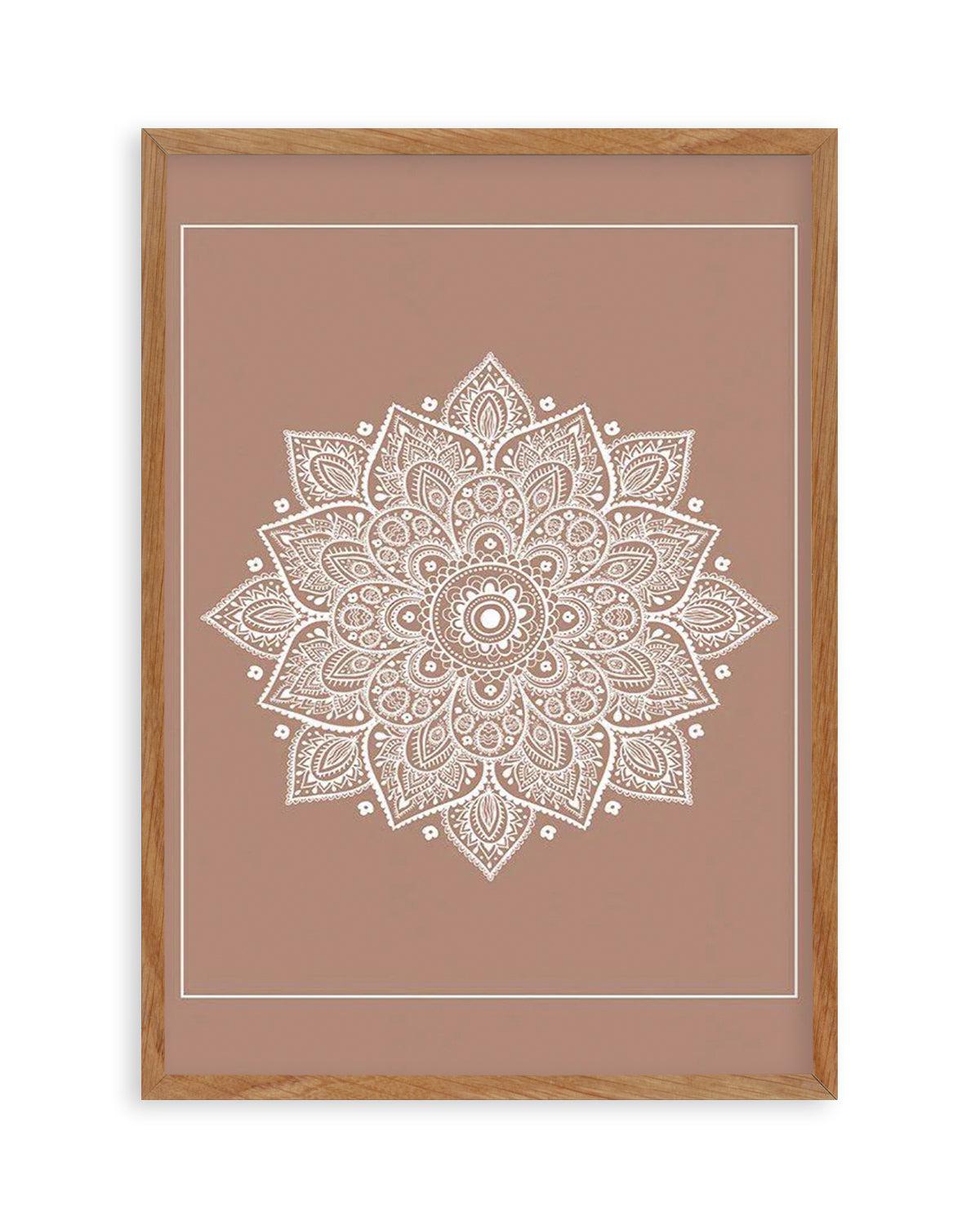 Mandala | Sienna Art Print