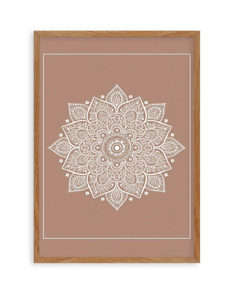 Mandala | Sienna Art Print