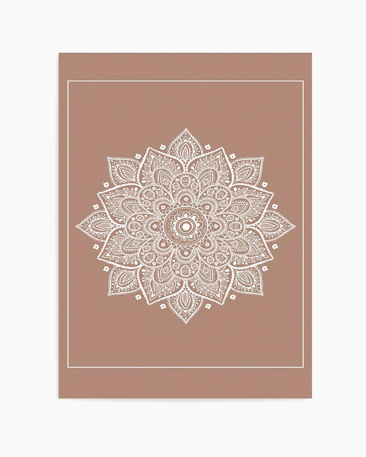 Mandala | Sienna Art Print