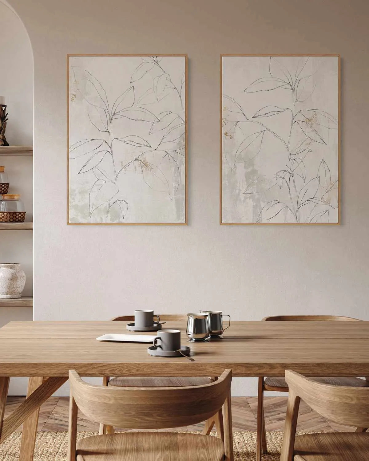 Mandola II | Framed Canvas Art Print from Olive et Oriel where you can shop wallpaper and artworks online