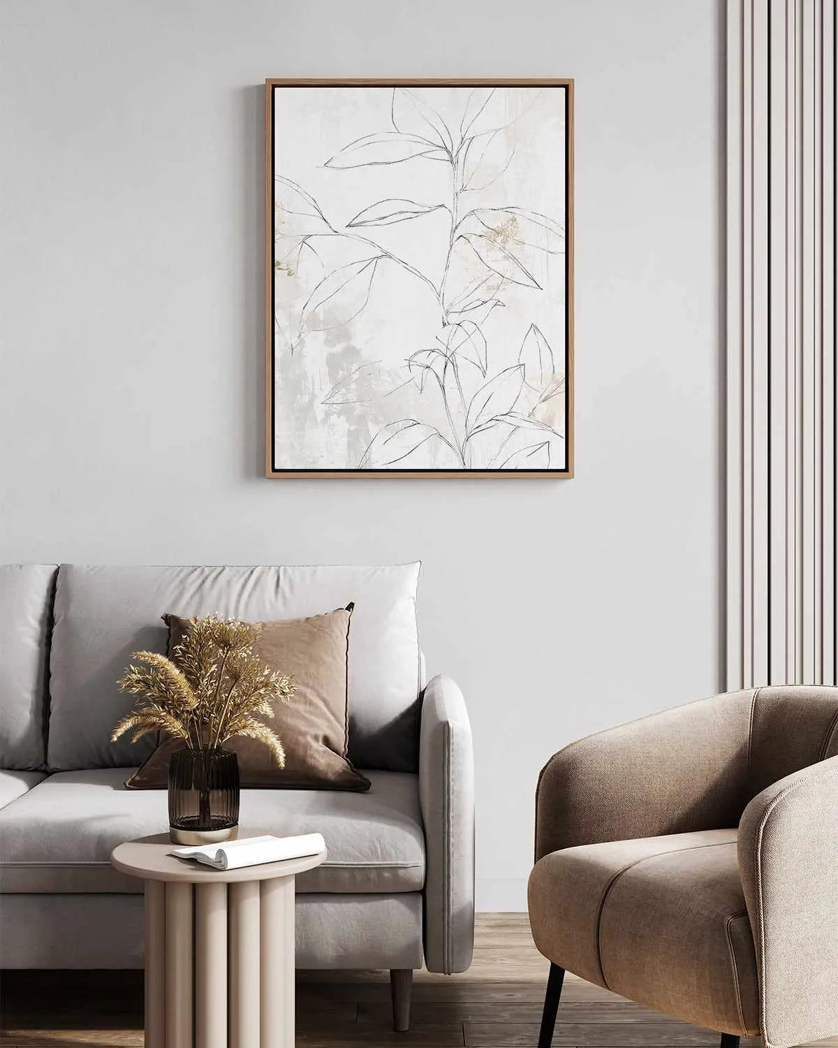 Mandola II | Framed Canvas Art Print from Olive et Oriel where you can shop wallpaper and artworks online
