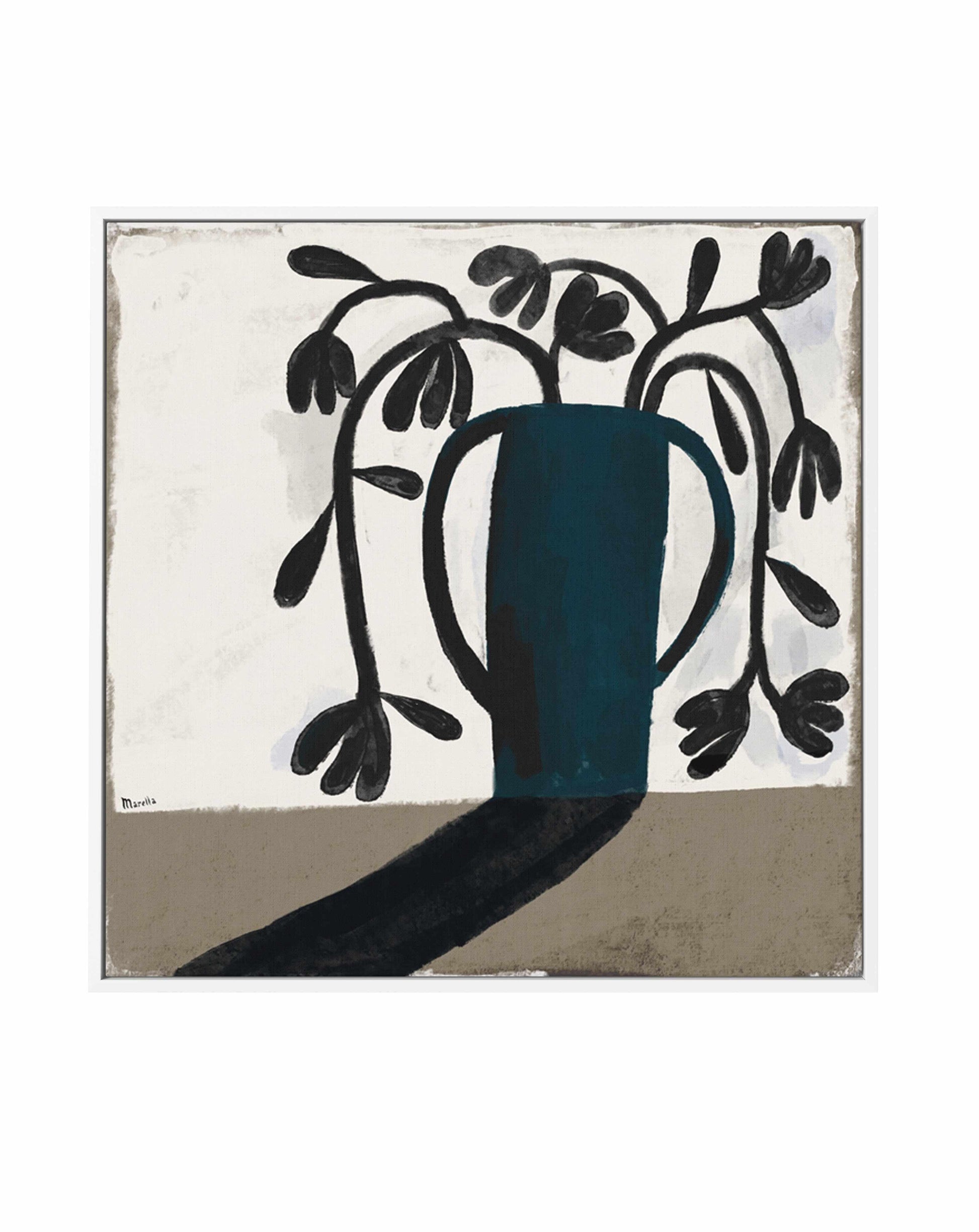 Shadow by Marco Marella | Framed Canvas Art Print from Olive et Oriel where you can shop wallpaper and artworks online