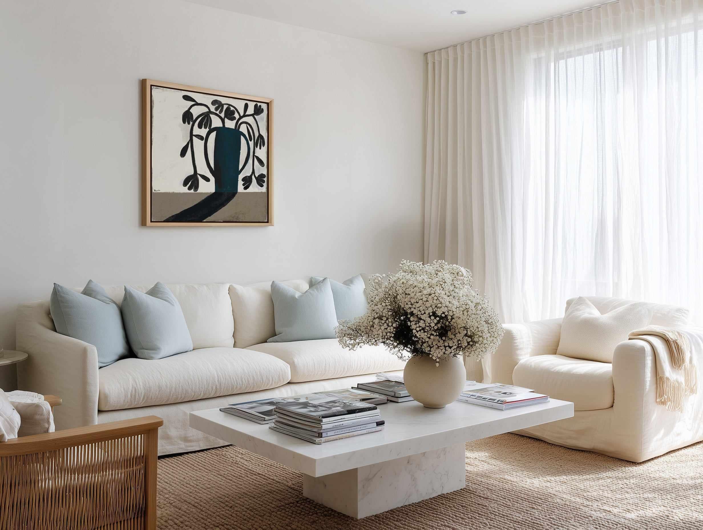 Shadow by Marco Marella | Framed Canvas Art Print from Olive et Oriel where you can shop wallpaper and artworks online